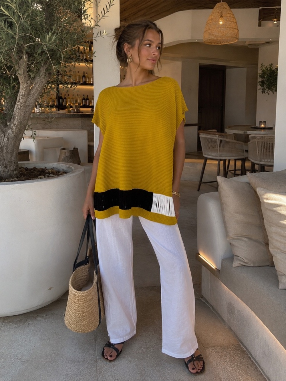 Pier Antonio Gaspari Olive Green Knit Shirt